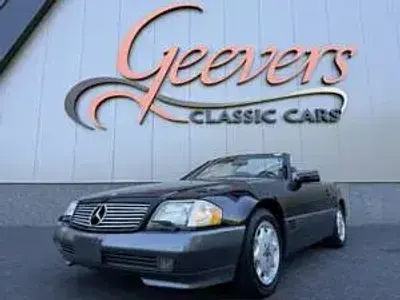 Usata Mercedes SL320 231 CV (169 kW) 1995 Nero Cabrio