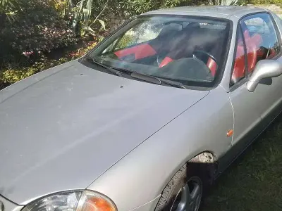 Usata Honda CR-X 125 CV (91 kW) 1997 Argento Cabrio