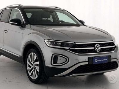 Usata VW T-Roc Style 150 CV (110 kW) 2022 Grigio SUV
