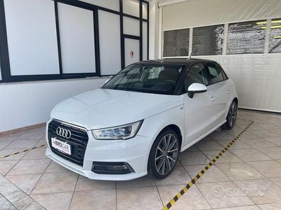 Usata Audi A1 S-Line 90 CV (66 kW) 2017 Bianco Utilitaria