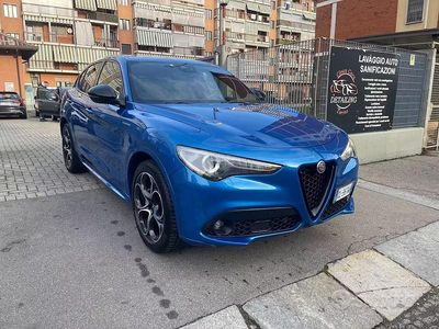 Usata Alfa Romeo Stelvio Veloce 210 CV (154 kW) 2022 Blu SUV