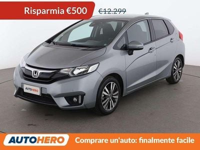 Usata Honda Jazz Elegance 102 CV (75 kW) 2016 Grigio Utilitaria
