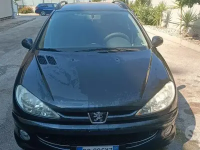 Usata Peugeot 206 68 CV (50 kW) 2007 Nero Station wagon