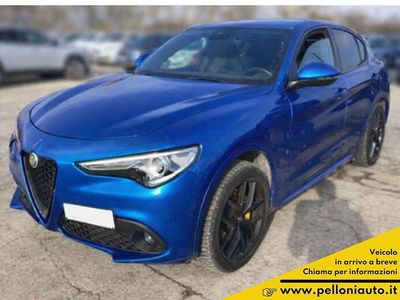 Usata Alfa Romeo Stelvio Ti 209 CV (153 kW) 2021 Blu SUV