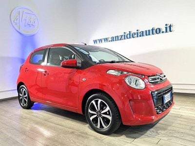 Usata Citroën C1 Shine 72 CV (52 kW) 2021 Rosso pastello Utilitaria
