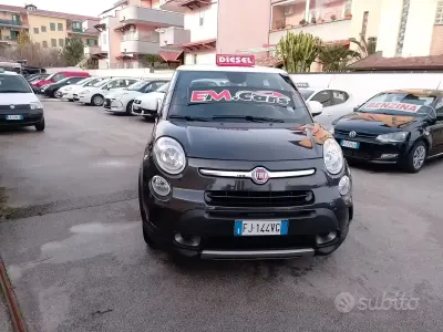 Usado Fiat 500L Trekking 95 CV (69 kW) 2017 Gris Monovolumen