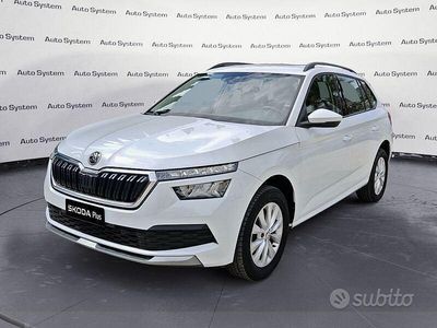 Usata Skoda Kamiq Ambition 95 CV (69 kW) 2022 Bianco luna SUV