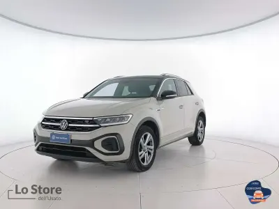 Usata VW T-Roc R-line 110 CV (80 kW) 2023 Ascot grey nero SUV