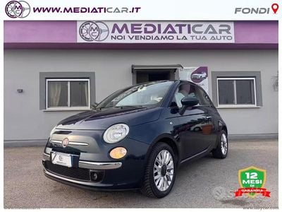 Usata Fiat 500 Lounge 95 CV (69 kW) 2016 Blu Berlina