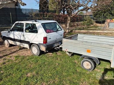 Usata Fiat Panda 54 CV (39 kW) 2001 Bianco Utilitaria