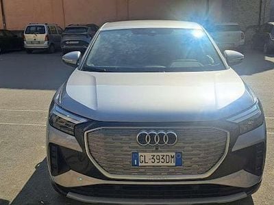 Usata Audi Q4 Sportback e-tron Advanced 69 kW (95 CV) 2022 Argento SUV