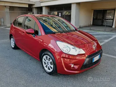 Usata Citroën C3 Exclusive 73 CV (53 kW) 2010 Rosso Berlina