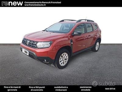 Usata Dacia Duster Comfort 115 CV (84 kW) 2021 Rosso SUV