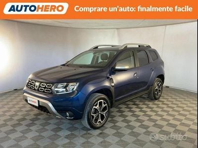 Usata Dacia Duster Prestige 136 CV (100 kW) 2018 Blu SUV