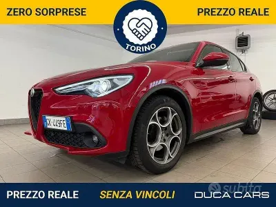 Usata Alfa Romeo Stelvio Sprint 160 CV (117 kW) 2022 Rosso SUV