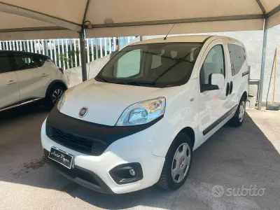 Usata Fiat Qubo Trekking 95 CV (69 kW) 2017 Bianco Monovolume