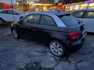 Usata Audi A1 Ambition 105 CV (77 kW) 2010 Nero Berlina