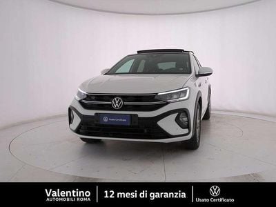 Usata VW Taigo R-line 110 CV (80 kW) 2022 Bianco SUV