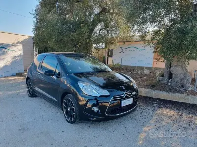 Usata DS Automobiles DS3 So Chic 82 CV (60 kW) 2014 Nero Cabrio