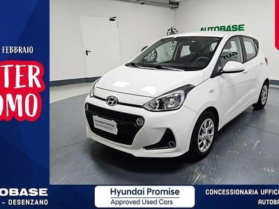 Usata Hyundai i10 Classic 67 CV (49 kW) 2018 Bianco Utilitaria