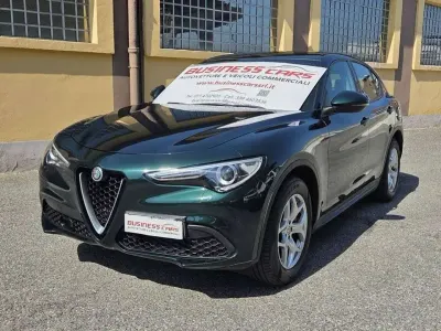 Usata Alfa Romeo Stelvio Business 190 CV (139 kW) 2020 Verde SUV