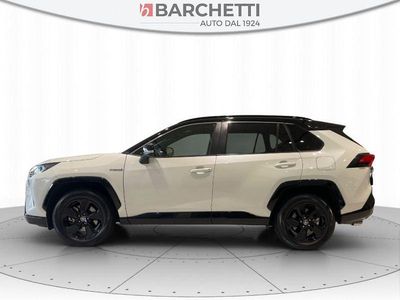 Usata Toyota RAV4 Hybrid Lounge 218 CV (160 kW) 2020 Bianco SUV