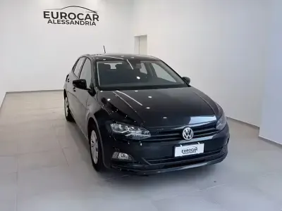 Usata VW Polo Trendline 80 CV (58 kW) 2018 Nero Utilitaria