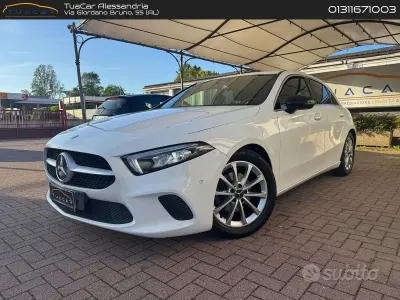 Usata Mercedes A180 136 CV (100 kW) 2020 Bianco Berlina