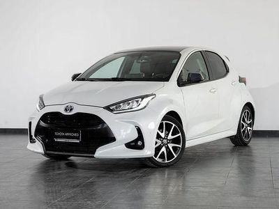 Usata Toyota Yaris Hybrid Lounge 115 CV (84 kW) 2021 Bianco Berlina