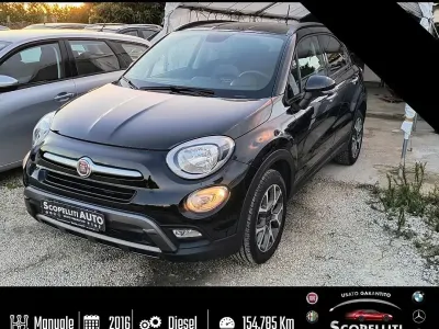 Usata Fiat 500X 140 CV (102 kW) 2016 Nero SUV