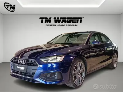 Usata Audi A4 163 CV (119 kW) 2021 Bluazzurro Berlina