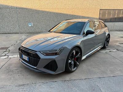 Usata Audi RS6 Comfort 599 CV (440 kW) 2022 Grigio Station wagon