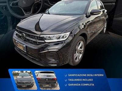 Usata VW T-Roc R-line 116 CV (85 kW) 2022 Nero SUV
