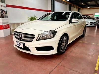 Usata Mercedes A180 Premium 109 CV (80 kW) 2015 Bianco Berlina