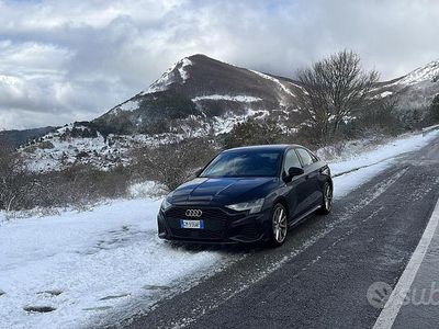 Usata Audi A3 S-Line 116 CV (85 kW) 2020 Nero Berlina