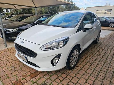 Usata Ford Fiesta Trend 85 CV (62 kW) 2020 Bianco Furgone
