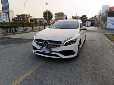 Usata Mercedes A180 Premium 109 CV (80 kW) 2016 Bianco Berlina