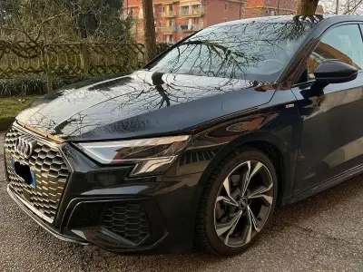 Usata Audi A3 S-Line 150 CV (110 kW) 2021 Nero Berlina