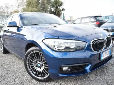 Usata BMW 118 Advantage 150 CV (110 kW) 2016 Blu/azzurro Utilitaria