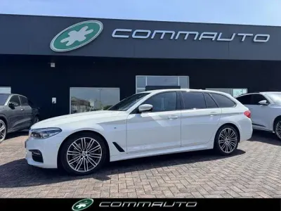 Usata BMW 530 M Sport 249 CV (183 kW) 2018 Bianco Station wagon
