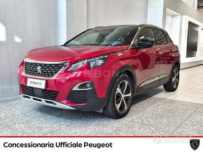 Usata Peugeot 3008 GT-line 131 CV (96 kW) 2018 Rosso SUV