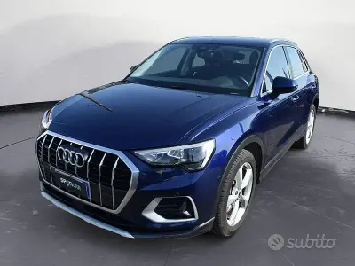 Usata Audi Q3 Advanced 200 CV (147 kW) 2021 Bluazzurro SUV