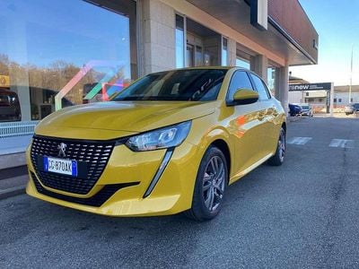 Usata Peugeot 208 Active 75 CV (55 kW) 2021 Giallo Utilitaria
