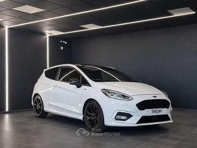 Usata Ford Fiesta ST-Line 86 CV (63 kW) 2018 Bianco Utilitaria