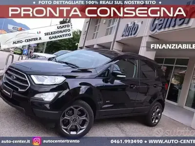 Begagnad Ford Ecosport Business Edition 125 HK (91 kW) 2018 Svart SUV