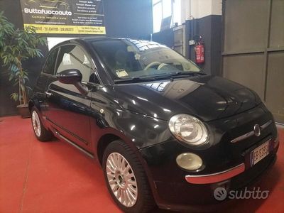 Begagnad Fiat 500 69 HK (50 kW) 2010 Svart Sedan
