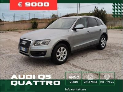 Usata Audi Q5 Ambition 170 CV (125 kW) 2009 Argento SUV