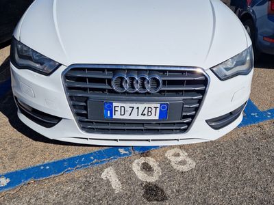 Usata Audi A3 110 CV (80 kW) 2016 Bianco Berlina