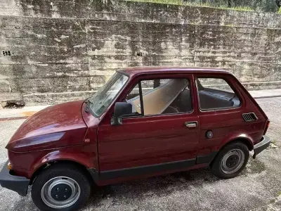 Usata Fiat 126 24 CV (17 kW) 1985 Rosso Utilitaria