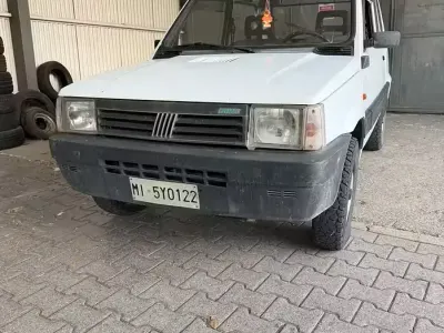 Usata Fiat Panda 4x4 Trekking 45 CV (33 kW) 1993 Bianco Utilitaria